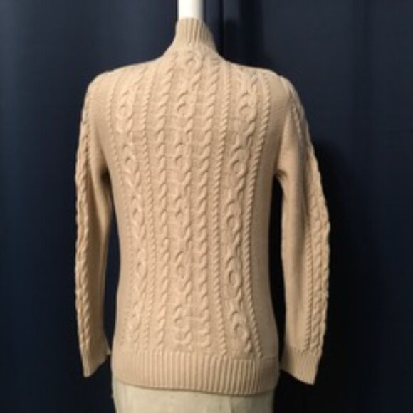 L.L. Bean Full Zip 100% Cotton Cardigan - Picture 2 of 2